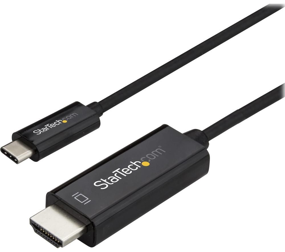 Buy STARTECH USB TypeC to HDMI Cable 1 m, Black Free Delivery Currys