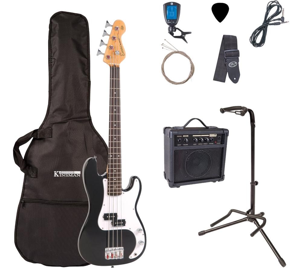 Buy ENCORE Blaster Series E20 Electric Bass Guitar Bundle Black