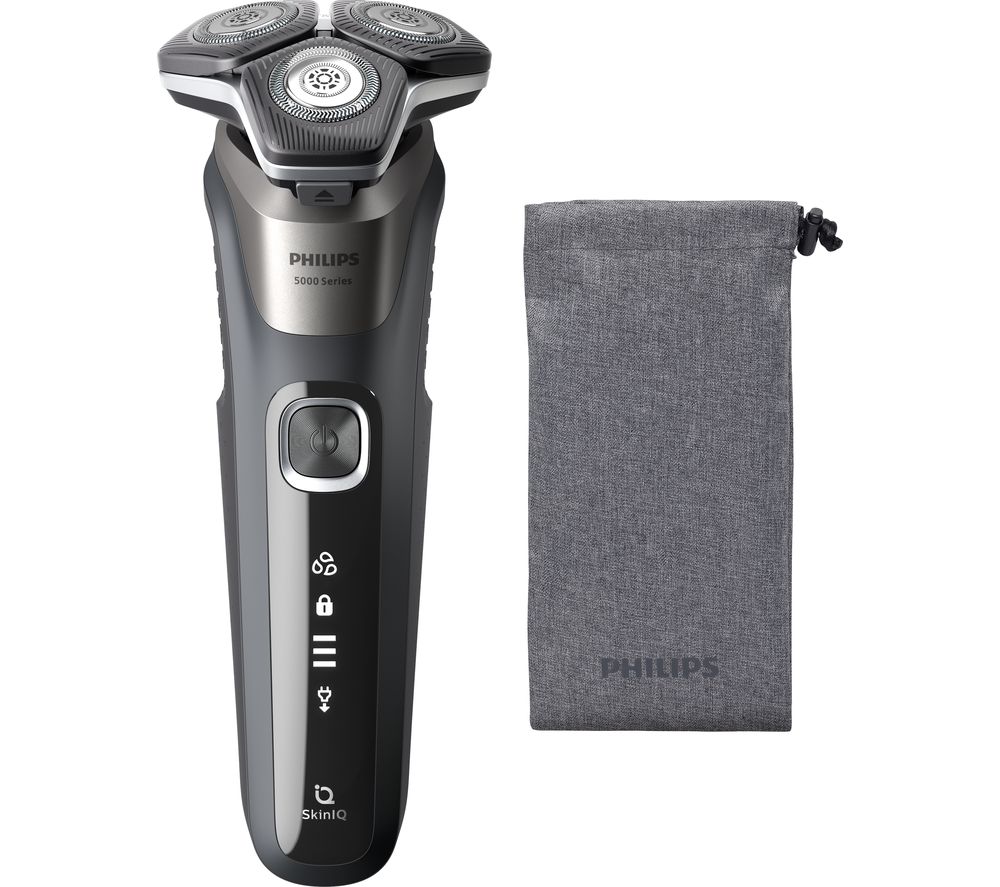 PHILIPS Series 5000 S5587/10 Wet & Dry Rotary Shaver Grey Fast
