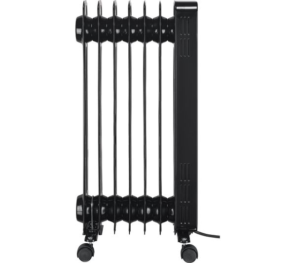  LOGIK L15DOR22 Portable OilFilled Radiator Black Currys Business