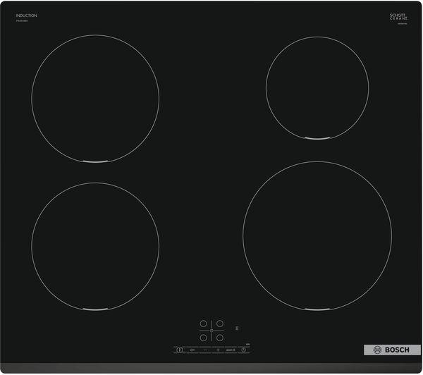 Image of BOSCH Series 4 PIE631BB5E 59 cm Electric Induction Hob - Black