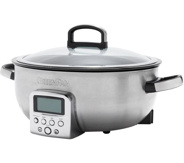 GREENPAN Omni CC005284-001 Multicooker - Stainless Steel