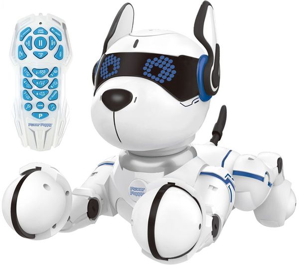 Image of LEXIBOOK Power Puppy Smart Robot Dog - White