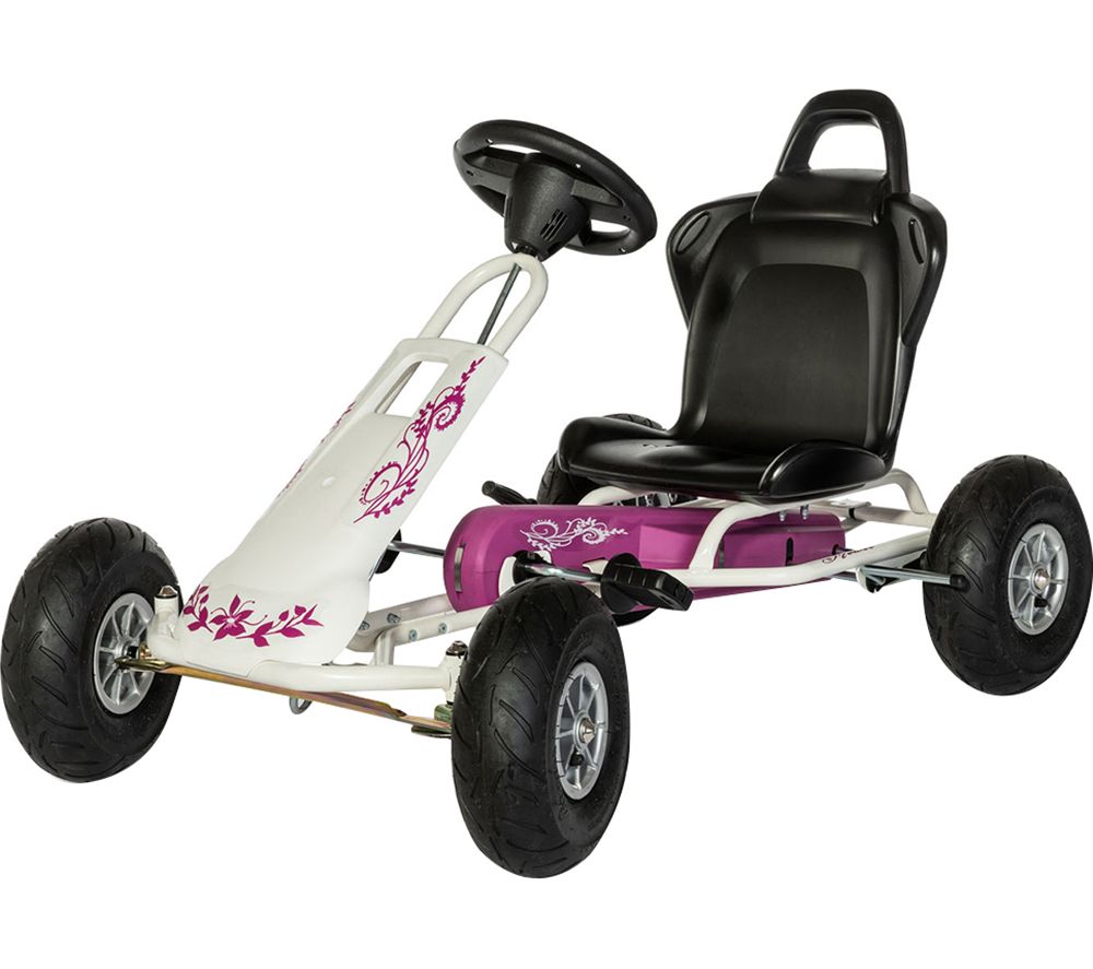 Air Runner Kids' Go-Kart - Pink & White
