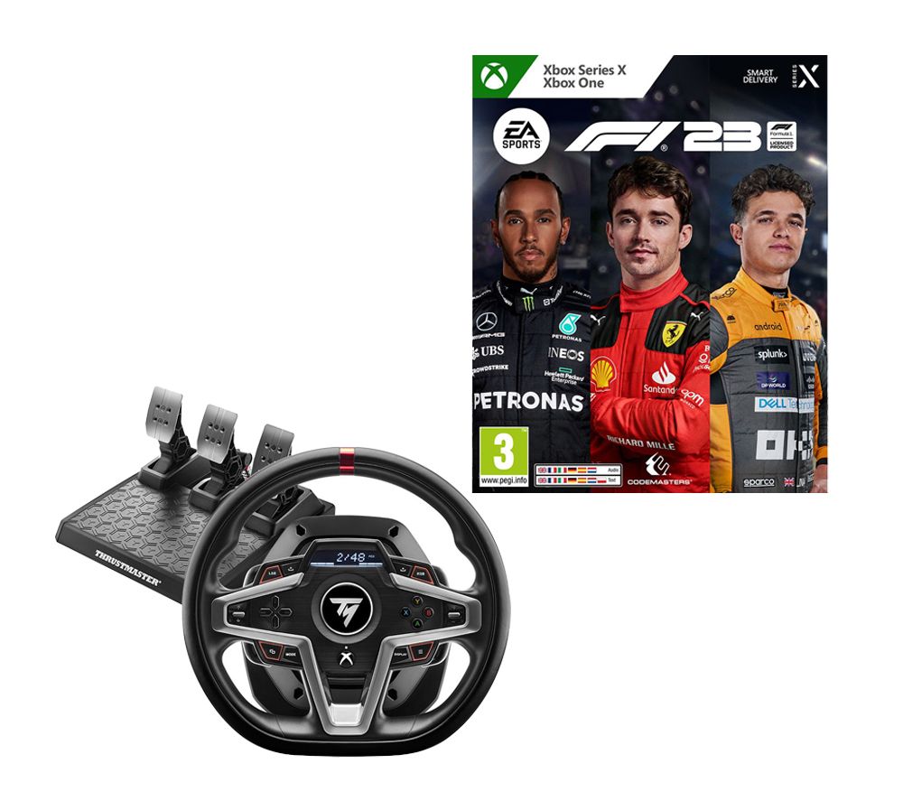 T248 Racing Wheel and Pedals for Xbox Series X/S & F1 23 Bundle