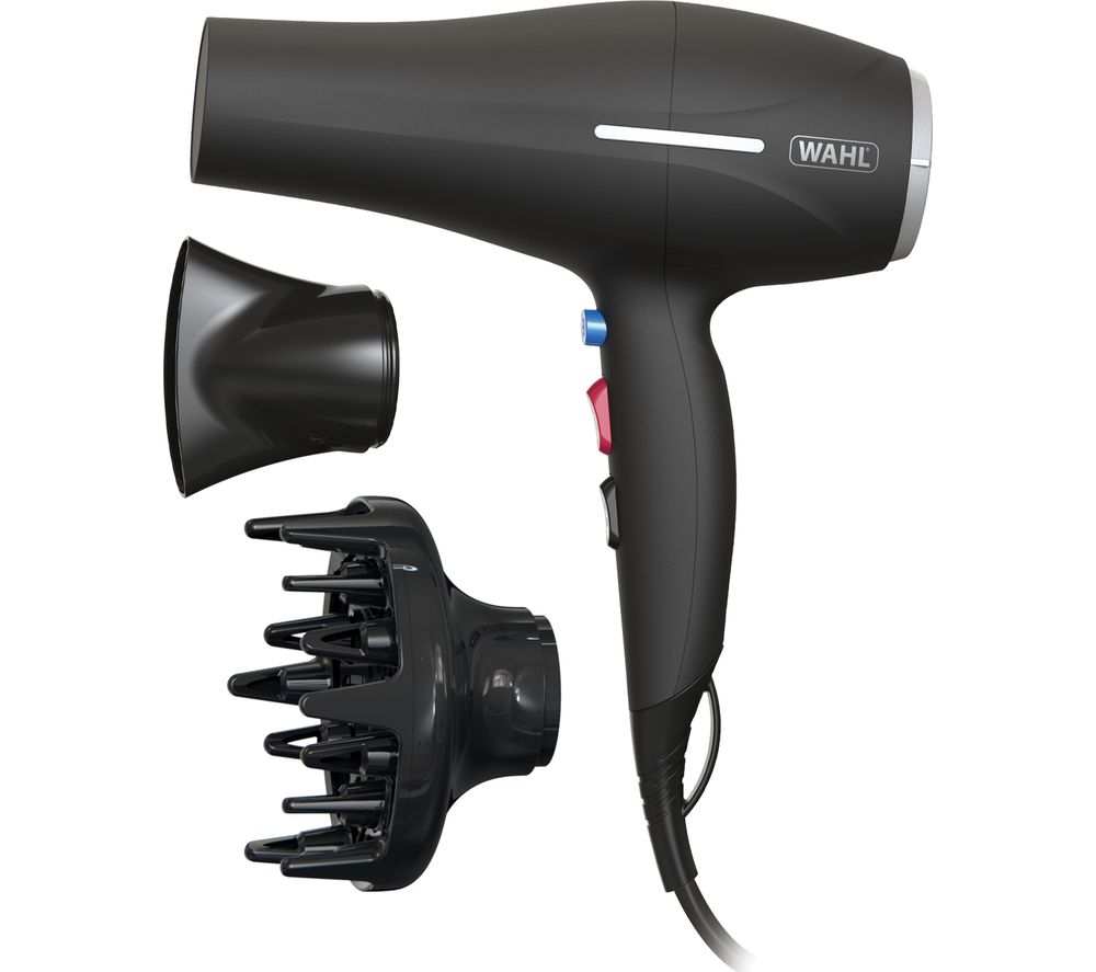 ZY105 Ionic Smooth Hair Dryer - Black