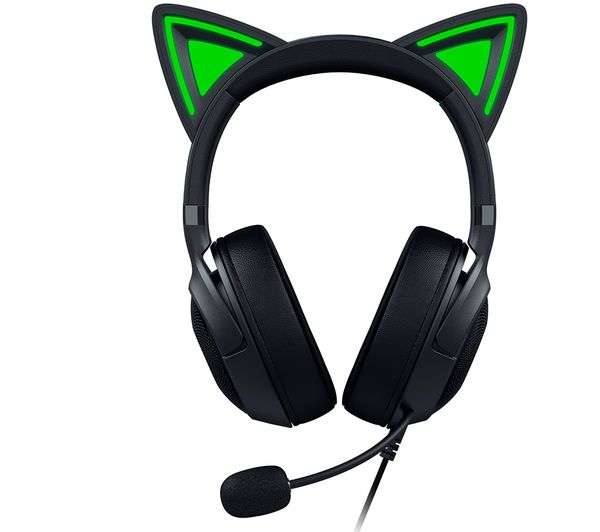 Image of RAZER Kraken Kitty V2 Gaming Headset - Black