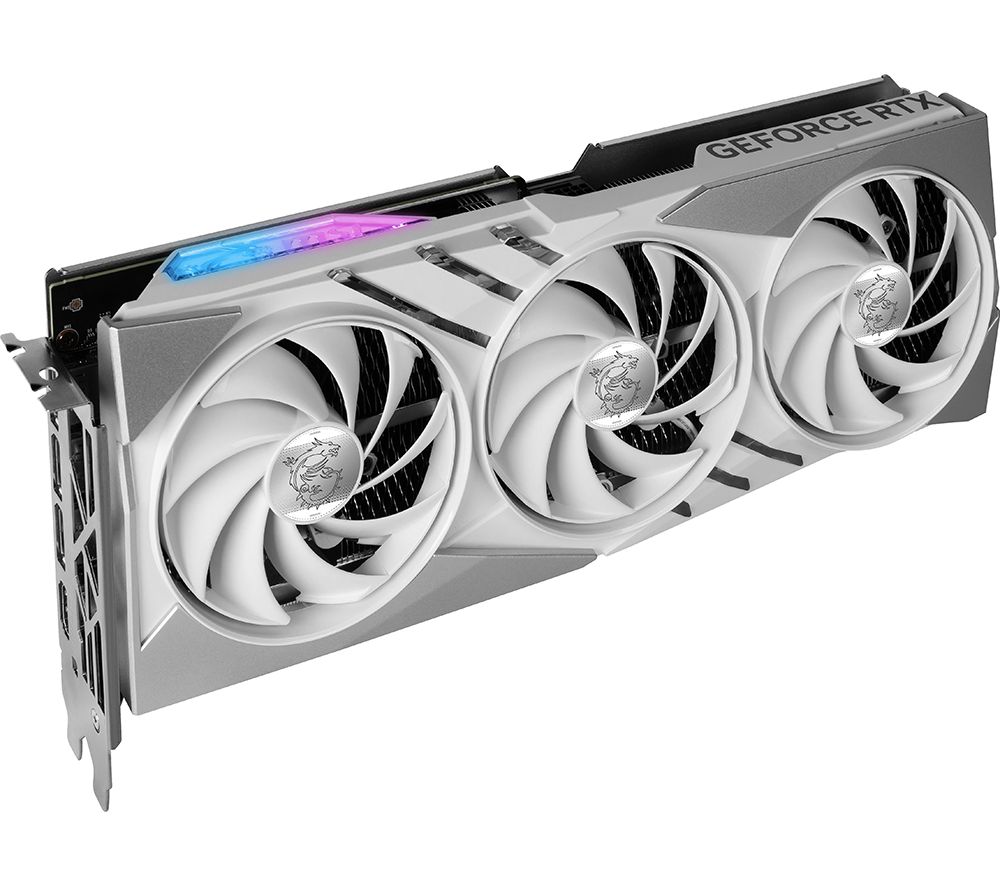 GeForce RTX 4070 SUPER 12 GB GAMING X SLIM Graphics Card - White
