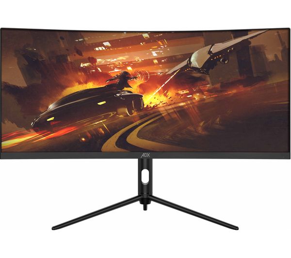 Adx A30a3m25 Wide Full Hd 30 Curved Lcd Gaming Monitor Black