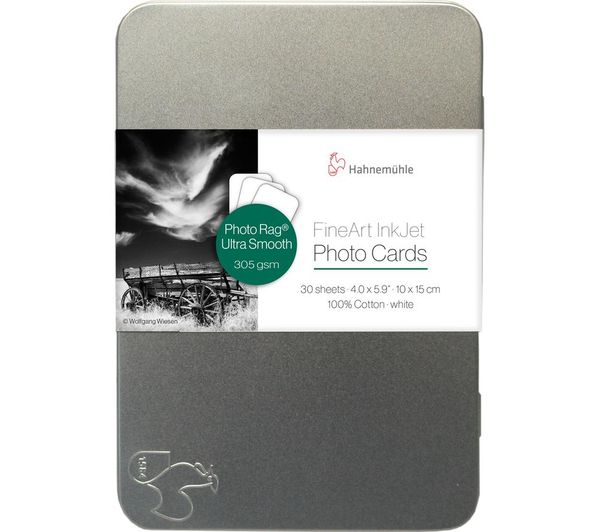 Hahnemuehle Fineart Photo Rag A4 Ultra Smooth Matte Photo Card 30 Sheets
