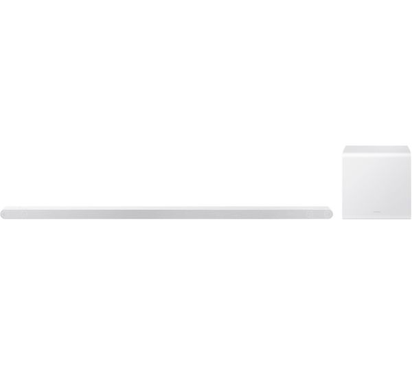 Samsung Hw S801d Xu 312 Wireless Sound Bar With Dolby Atmos Dts Virtualx Amazon Alexa White