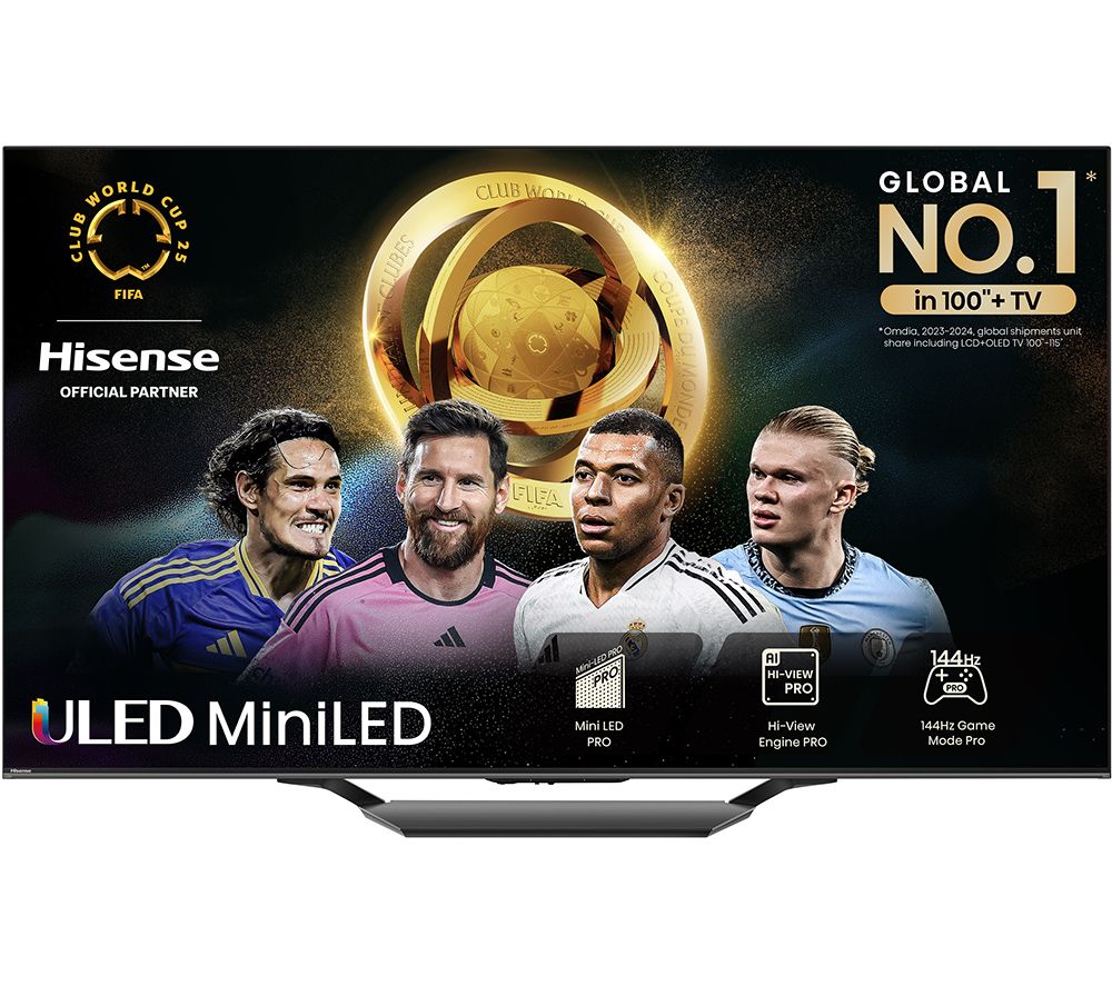 65U7NQTUK 65" Smart 4K Ultra HD HDR Mini LED TV with Amazon Alexa