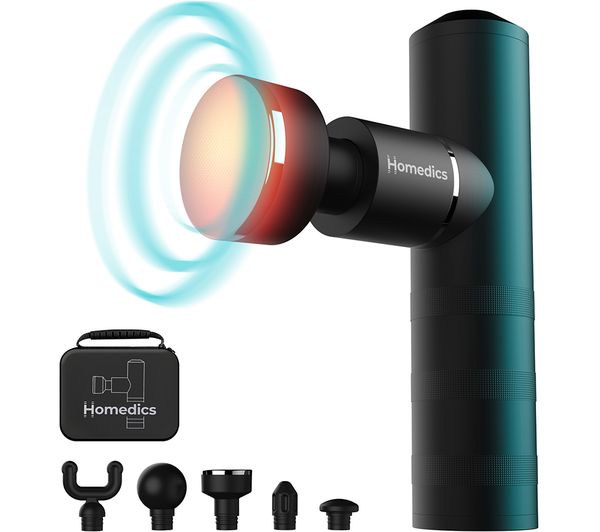 Homedics Hhp 65gm Myti Mini Handheld Body Massager Gun Metal