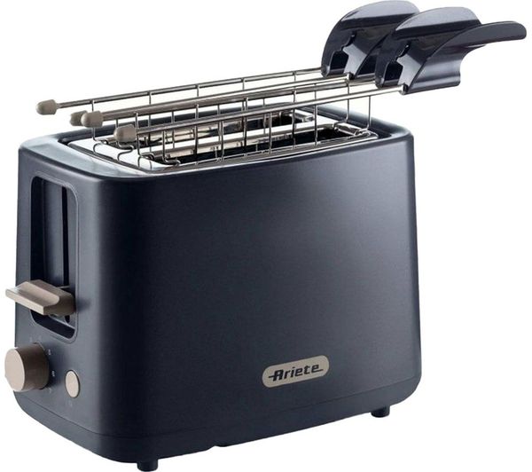 Ariete Breakfast 0157 2 Slice Toaster Dark Grey