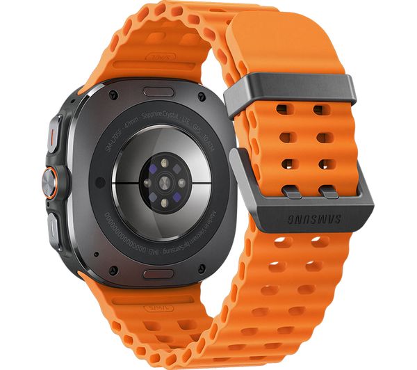 SAMSUNG Galaxy Watch Ultra with Bixby Titanium Grey Orange 47 mm SM L705FDAAEUA Currys Business
