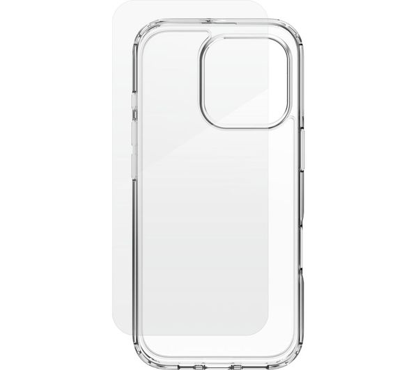DEFENCE iPhone 16 Pro Case & Screen Protector Bundle - Clear