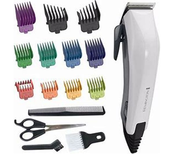 REMINGTON Colour Cut HC5035 Hair Clipper - White
