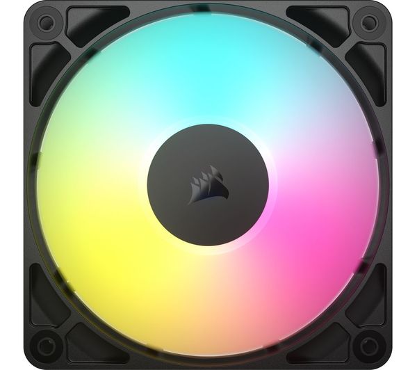 Corsair Rs120 Argb 120 Mm Pwm Case Fan Triple Pack Black