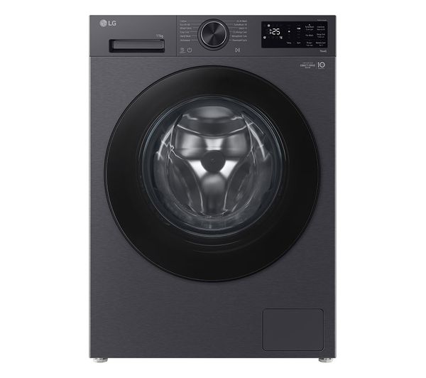 Lg Vx50 Series Ai Direct Drive F4x5011tbb Wifi Enabled 11 Kg 1400 Spin Washing Machine Matte Black