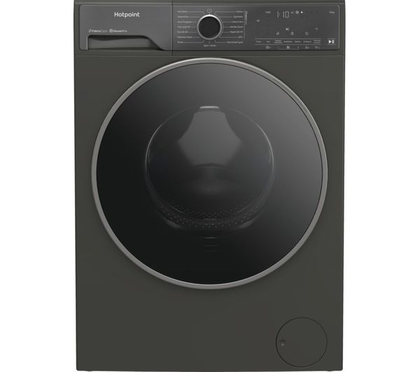 An image of HOTPOINT Fabric Care Pro HP 105GA CARE UK WiFi-enabled 10 kg 1400 Spin Washing Machine - Manhattan Grey