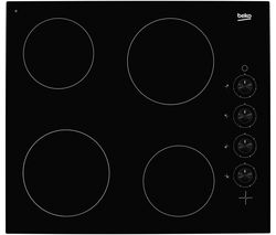 BEKO HIC64102 Electric Ceramic Hob - Black