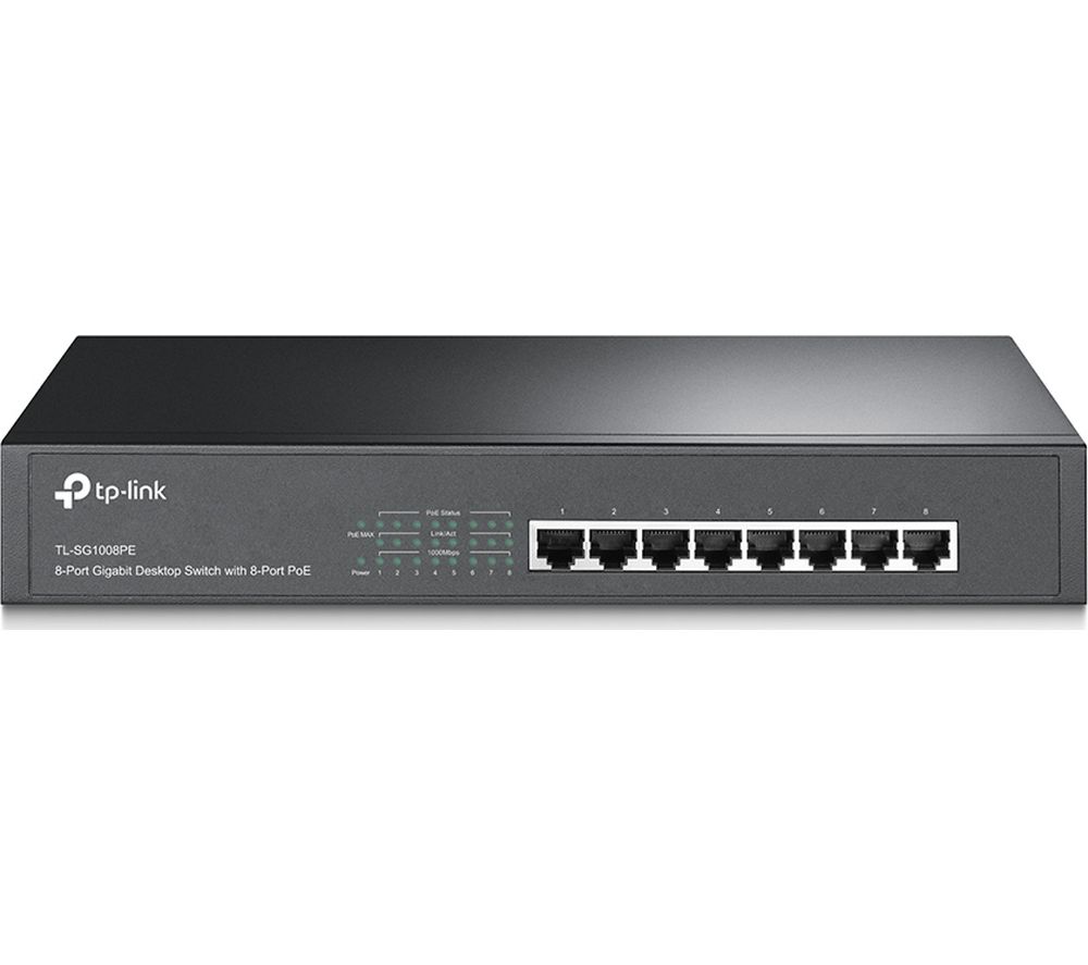 TP-LINK TL-SG1008PE 8-port Ethernet Switch review