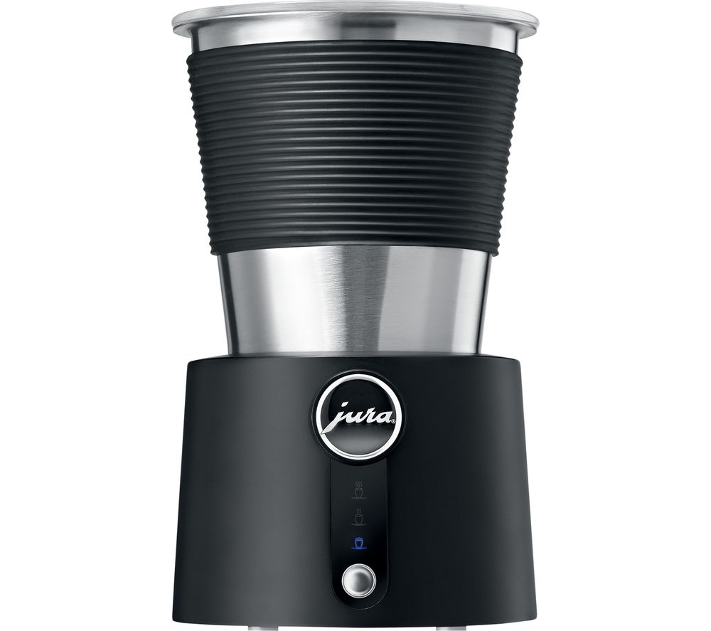 JURA 72036 Automatic Milk Frother - Black & Silver, Black