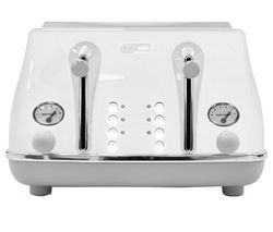 10181421: Icona Capitals CTOC4003.W 4-Slice Toaster - White 10181421: Icona Capitals CTOC4003.W 4-Slice Toaster - White