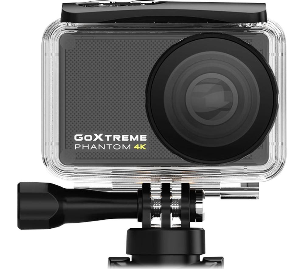 GOXTREME Phantom 4K Ultra HD Action Camera - Black, Black
