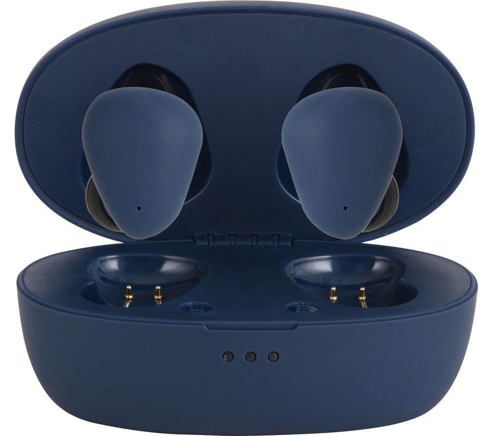 AKAI A61047BL Wireless Bluetooth Earphones - Blue, Blue