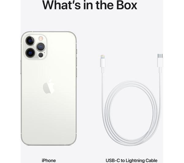 MGML3B/A - APPLE iPhone 12 Pro - 128 GB, Silver - Currys Business