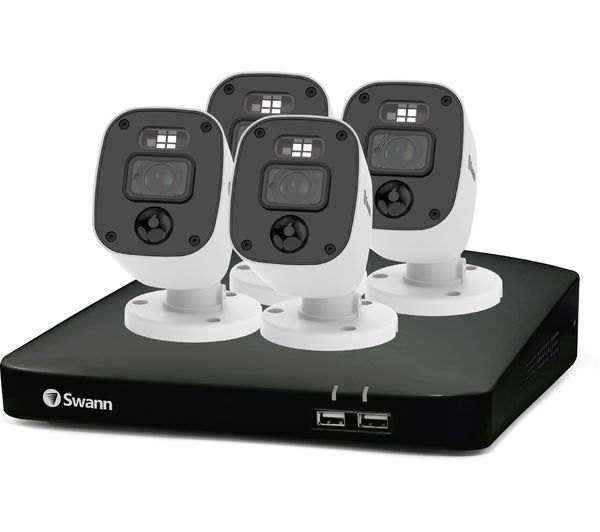 Swann Enforcer Security System 4台セット Home 4 Camera 8 Channel