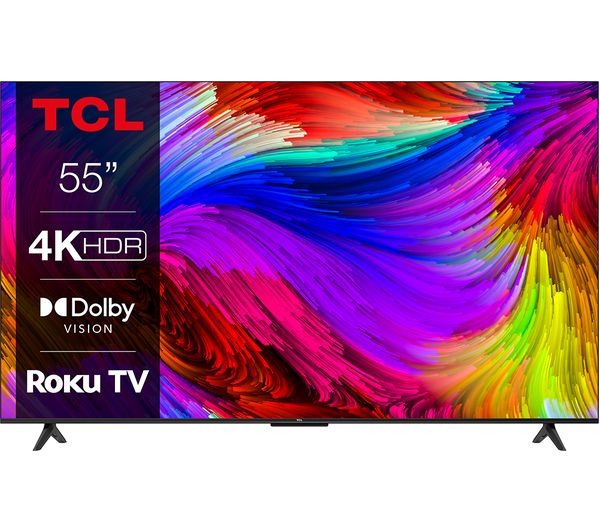 Tcl 55rp630k Roku Tv 55 Smart 4k Ultra Hd Hdr Led Tv