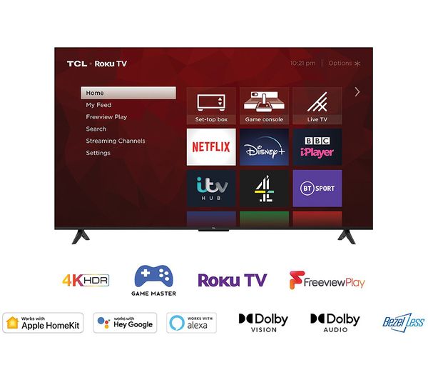 TCL TV 55RP630K - 4K HDR Ultra HD with Roku TV - TCL UK