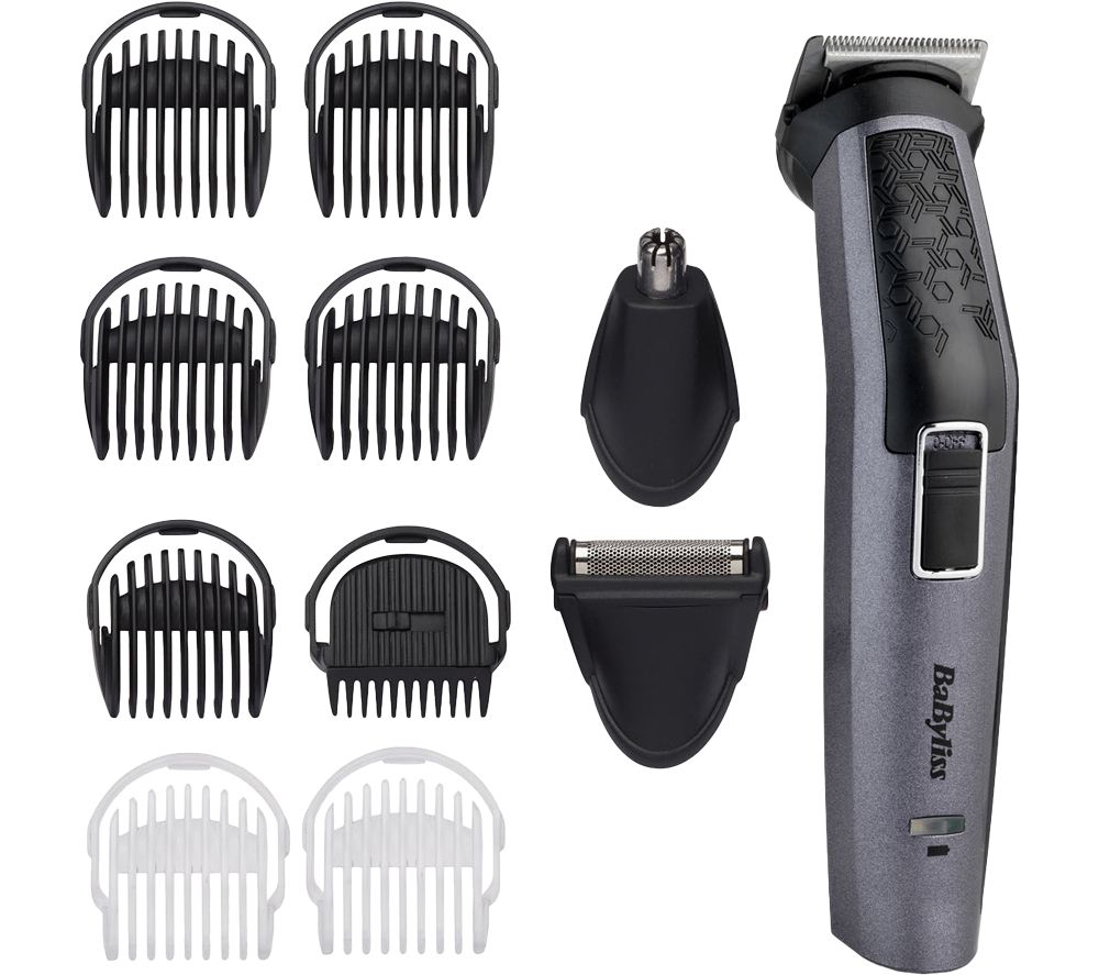 Titanium Men 7256U 11-in-1 Multi-Trimmer - Grey & Black 