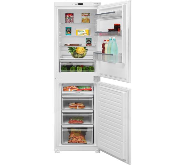 Montpellier Miff505lf Integrated 50 50 Fridge Freezer Sliding Hinge