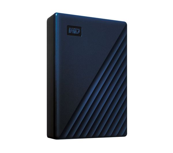 Image of WD My Passport Portable Hard Drive for Mac - 5 TB, Blue