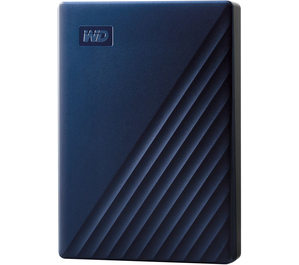 My Passport Portable Hard Drive for Mac - 5 TB, Blue