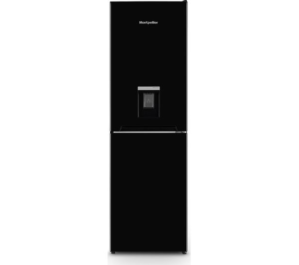 MONTPELLIER MLF1770EKWD 50/50 Fridge Freezer - Black