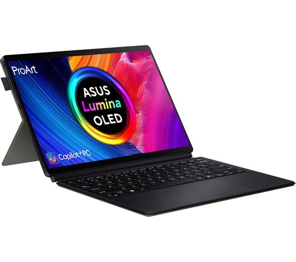 ASUS ProArt PZ13 OLED 13.3 Laptop, Copilot+ PC - Snapdragon X Plus, 1 TB SSD, Black