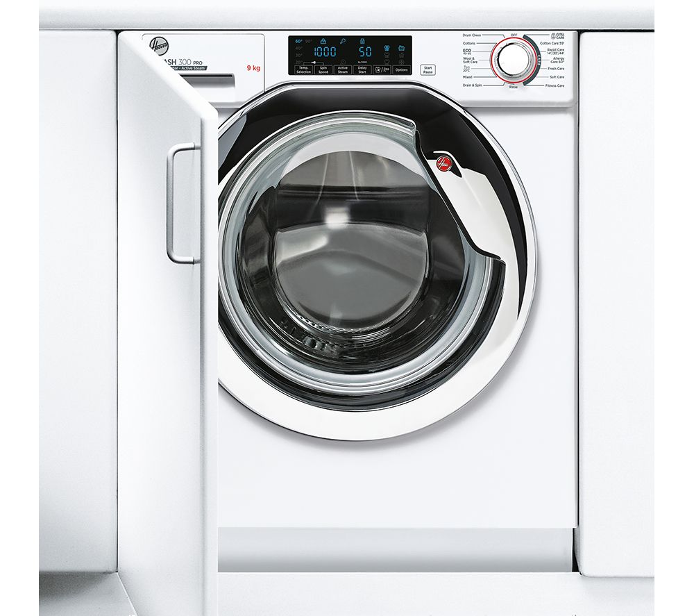 H-WASH 300 PRO HBWOS 69TMCE-80 Integrated 9 kg 1600 Spin Washing Machine