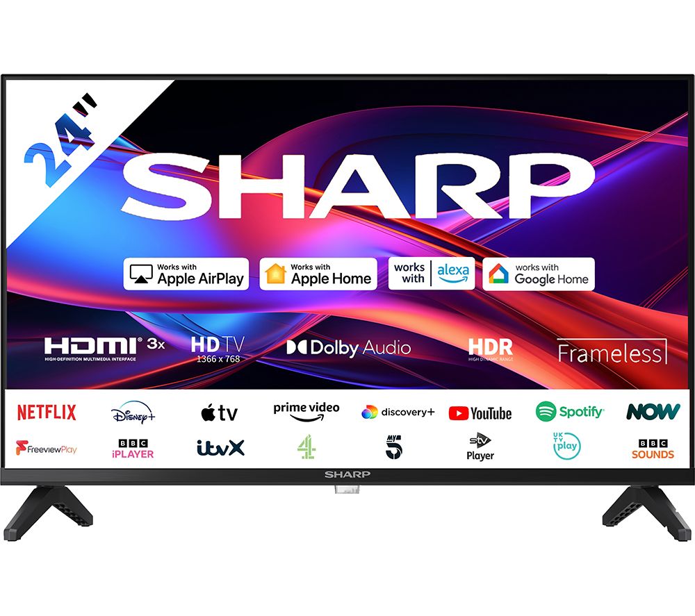 1T-C24GD2725K Roku TV 24" Smart HD Ready HDR LED TV