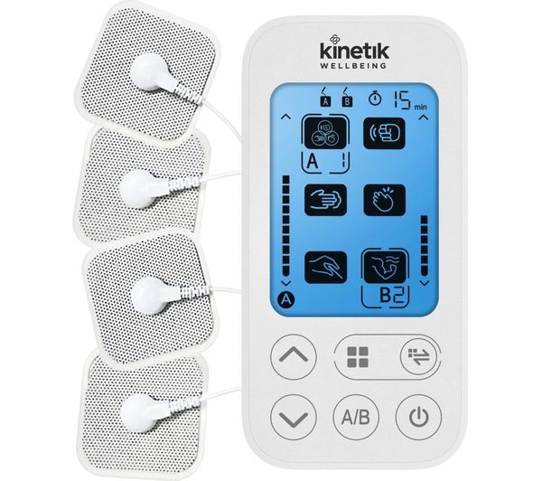 Kinetik Kinad 2126 Dual Channel Tens Machine White