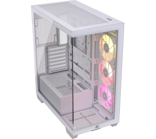 Corsair 3500x Rgb Atx Mid Tower Pc Case White