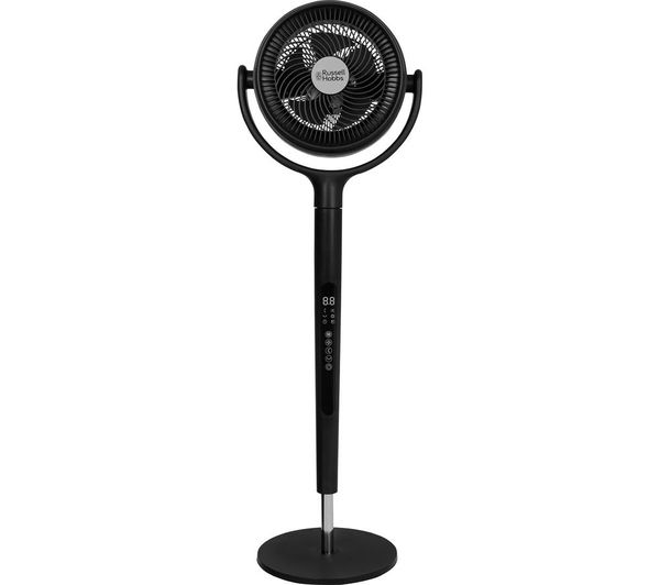 RUSSELL HOBBS RHPCF360 8" Pedestal Fan - Grey