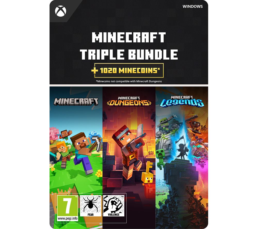 Minecraft Triple Bundle - Windows, Download