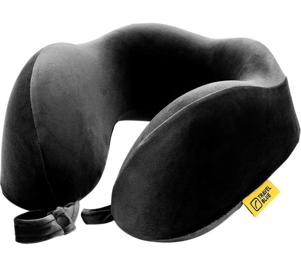 Travel Blue Tranquillity Memory Foam Travel Neck Pillow Grey