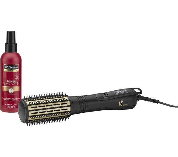 Tresemme 2776bu Keratin Smooth Volume Hot Air Styler Spray Set Black Gold