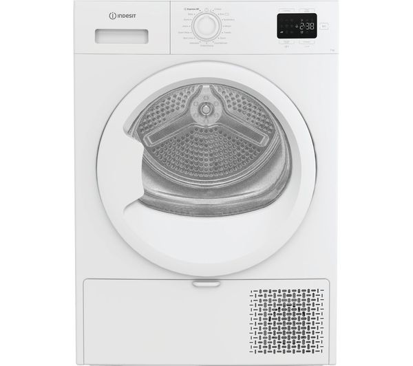 Indesit C Ysd 72d Ww Uk 7 Kg Heat Pump Tumble Dryer White