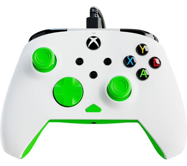 Turtle Beach Rematch Core Controller For Xbox Pc White Green